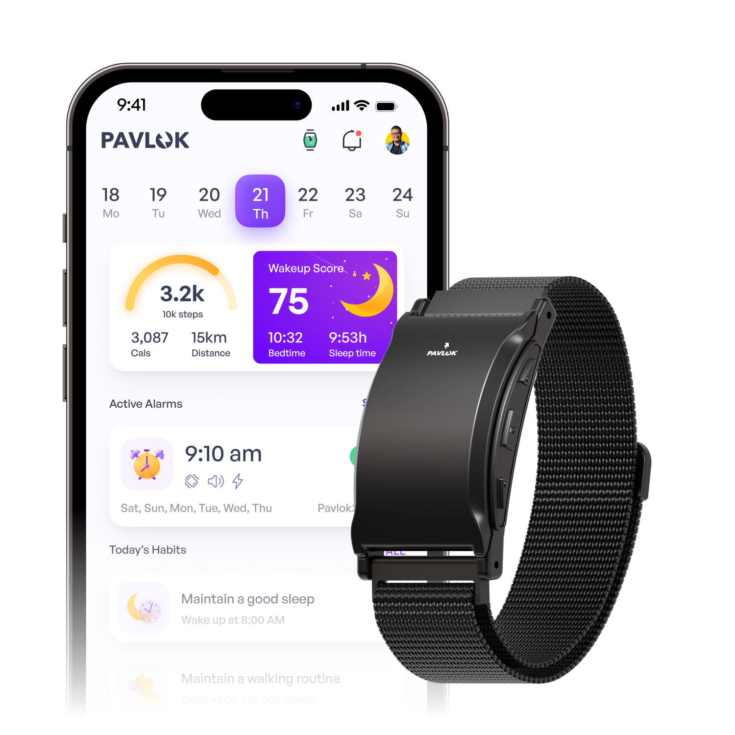 Pavlok 3 Deluxe Obsidian Black