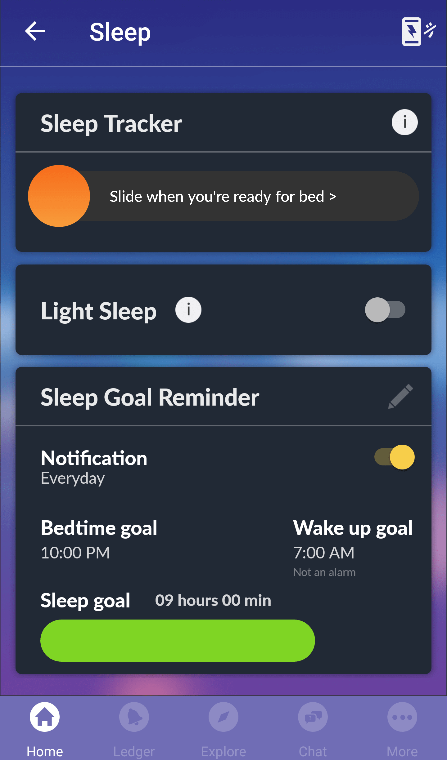 Pavlok Application: Light Sleep Alarms